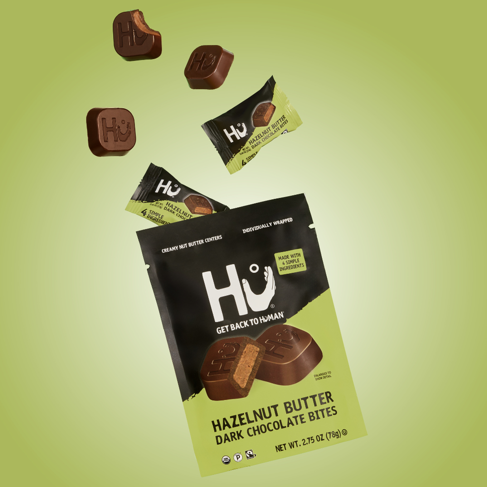 Hu Organic Hazelnut Butter Dark Chocolate Bites