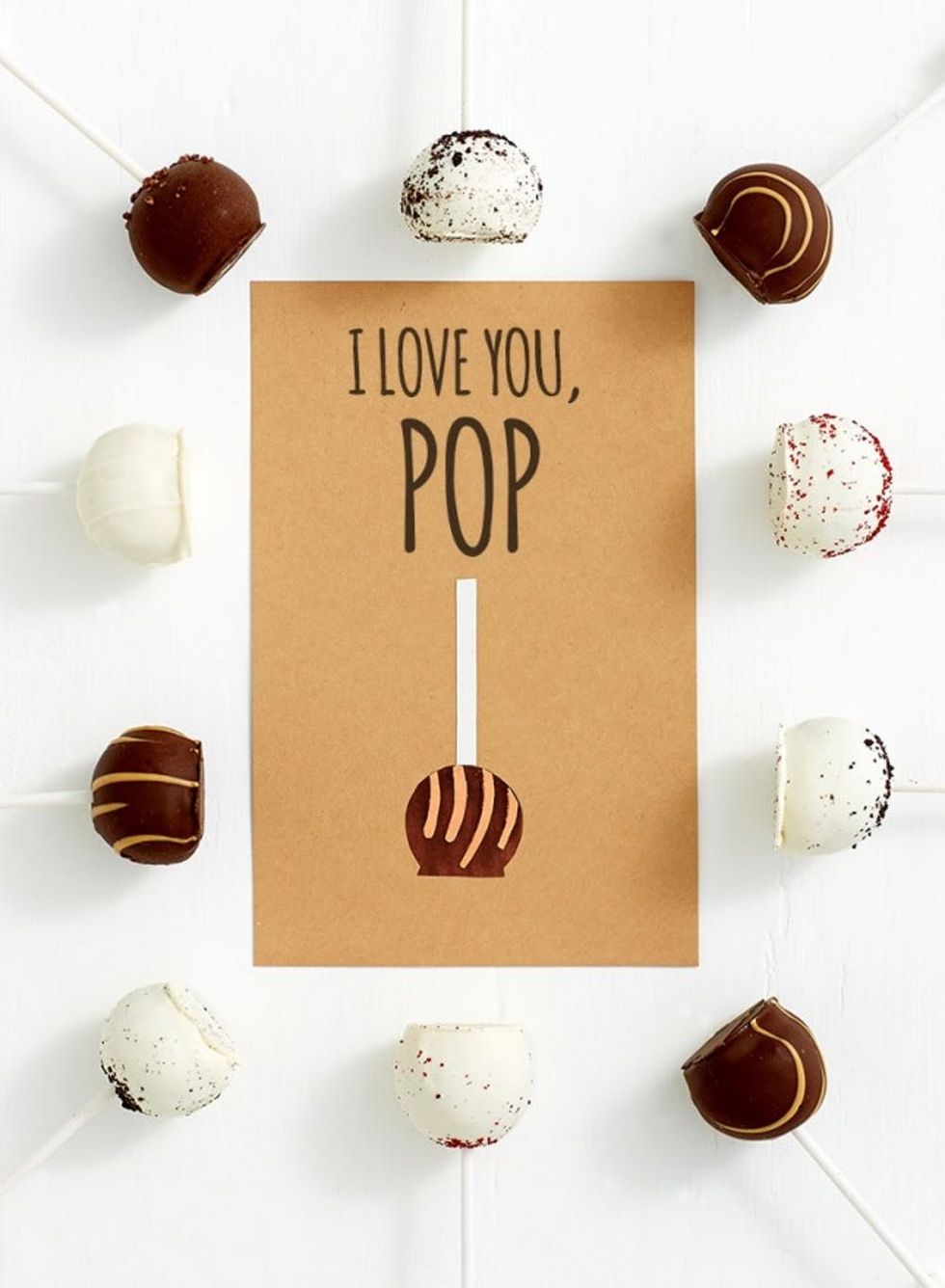 i love you pop card