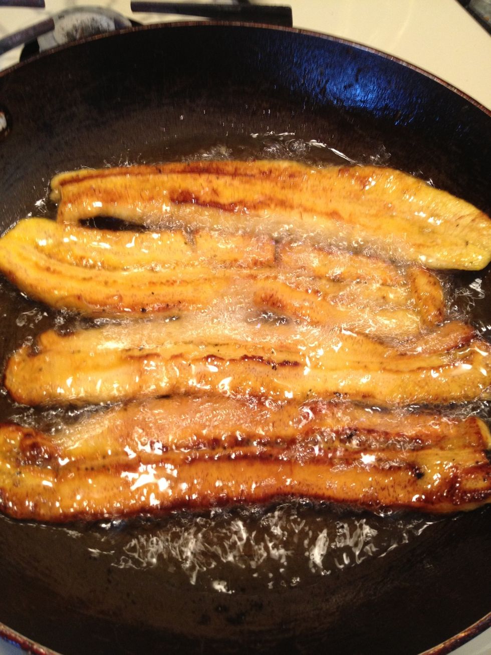 I turned them. It's nice and browned.