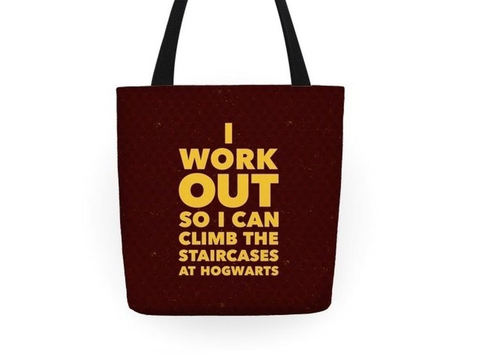 I Work Out Tote