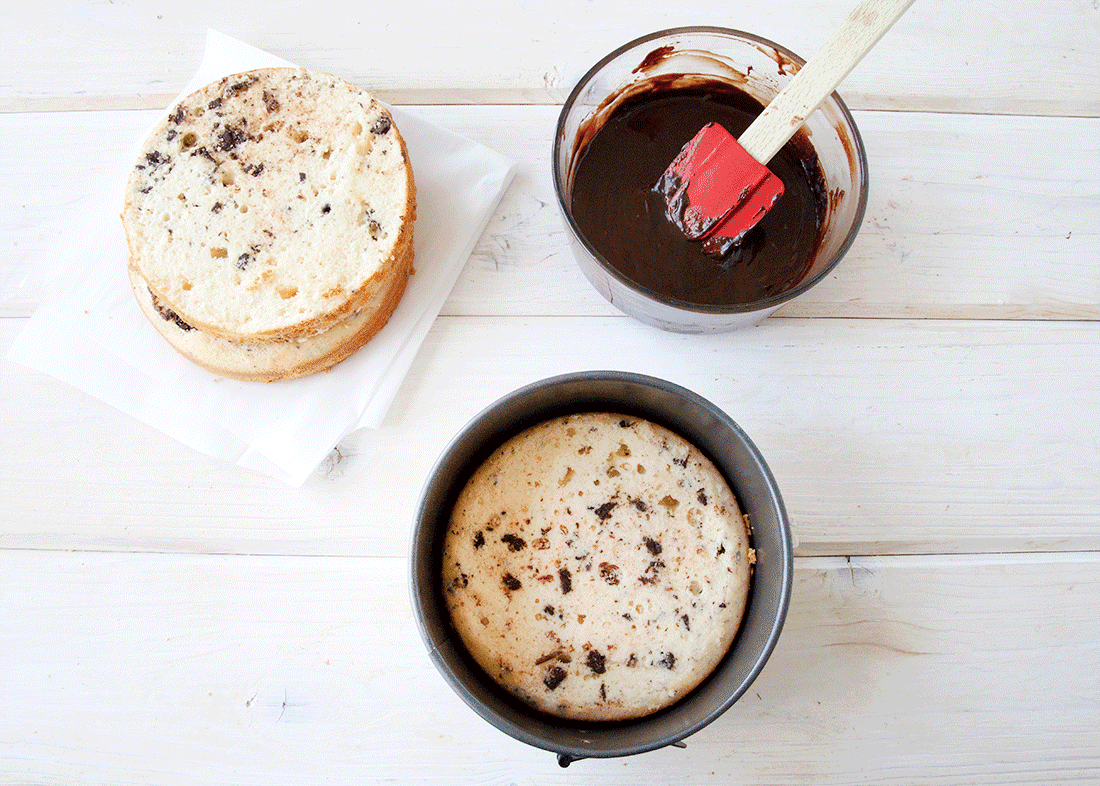 Ice Cream Layer Cake Recipe Gif