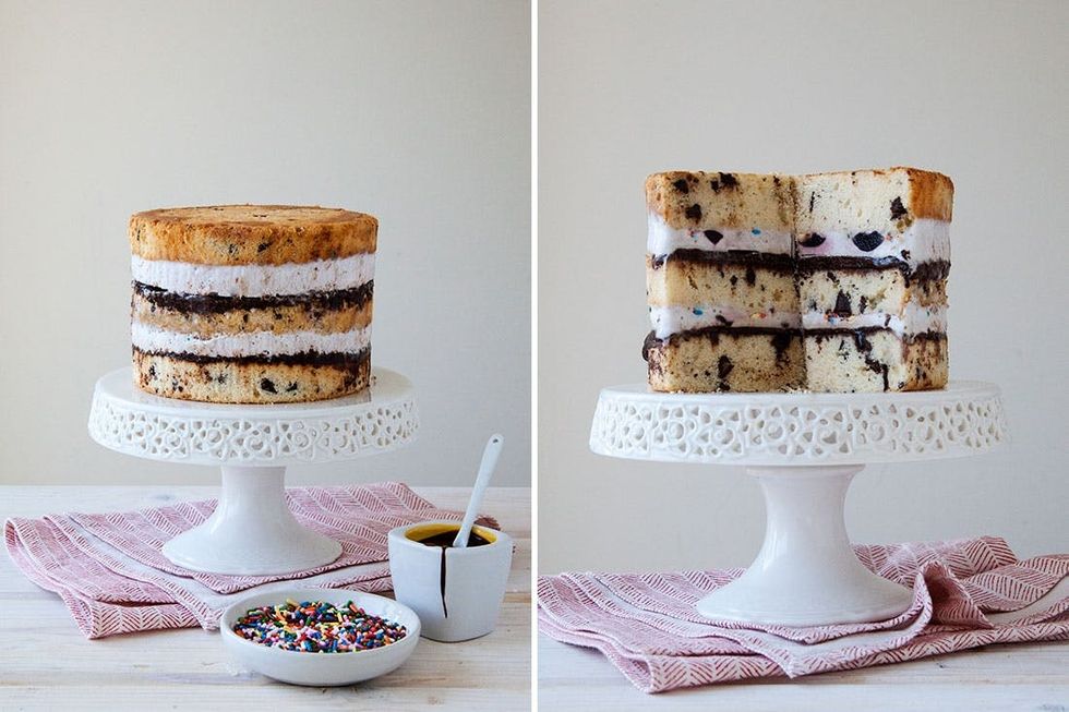 Ice Cream Layer Cake Recipe