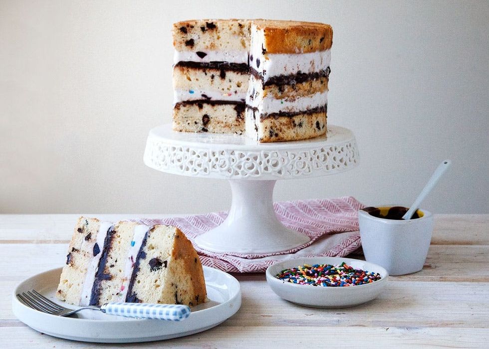 Ice Cream Layer Cake Recipe