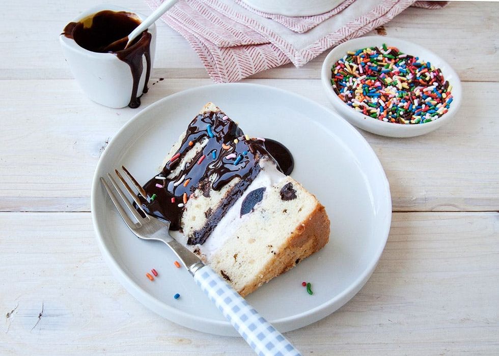 Ice Cream Layer Cake Recipe