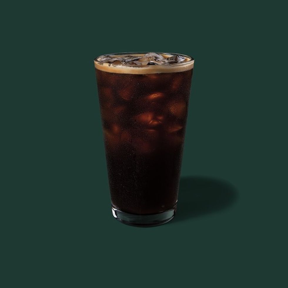 Iced Americano Healthy Starbucks Drinks