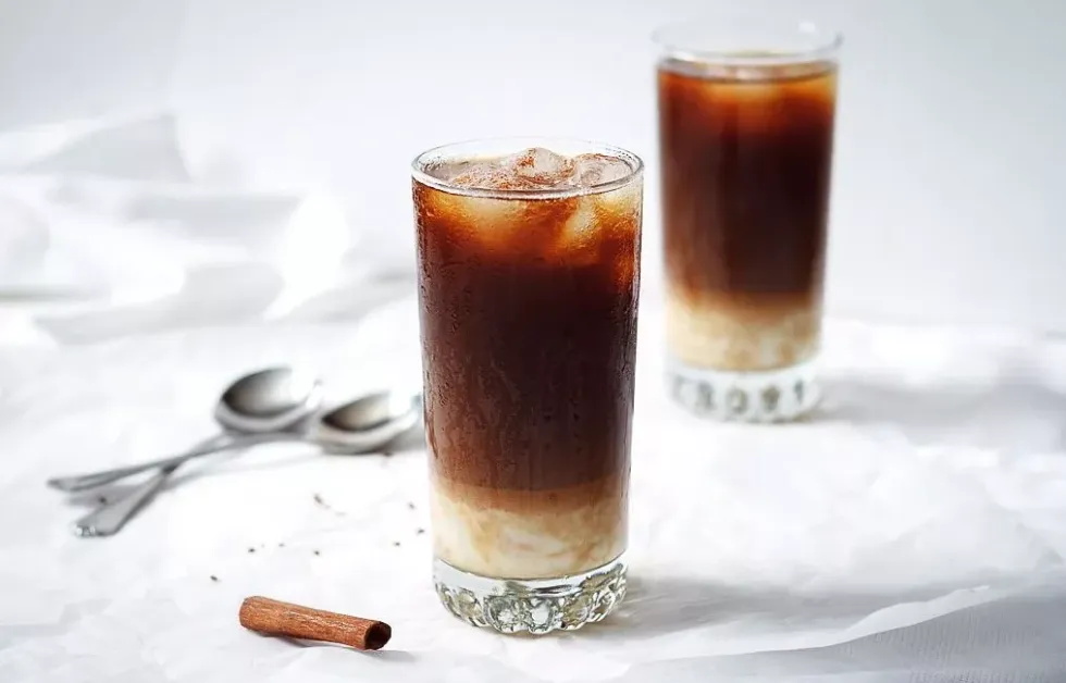 Iced Coffee With a Splash of Rum