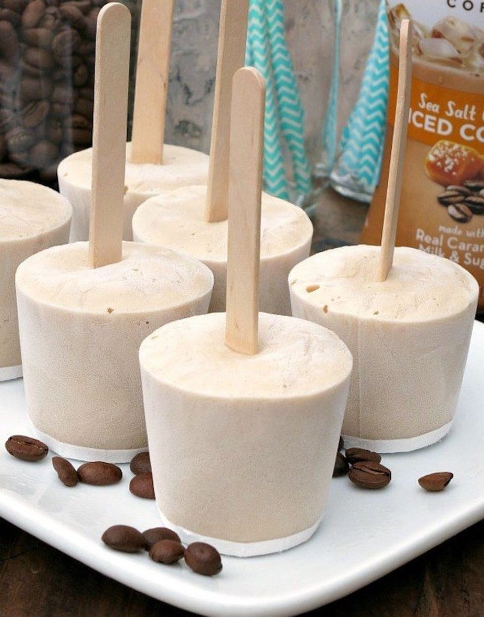 Iced Coffee Yogurt Pops