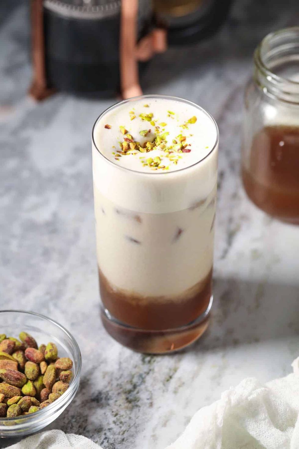 Iced Pistachio Latte