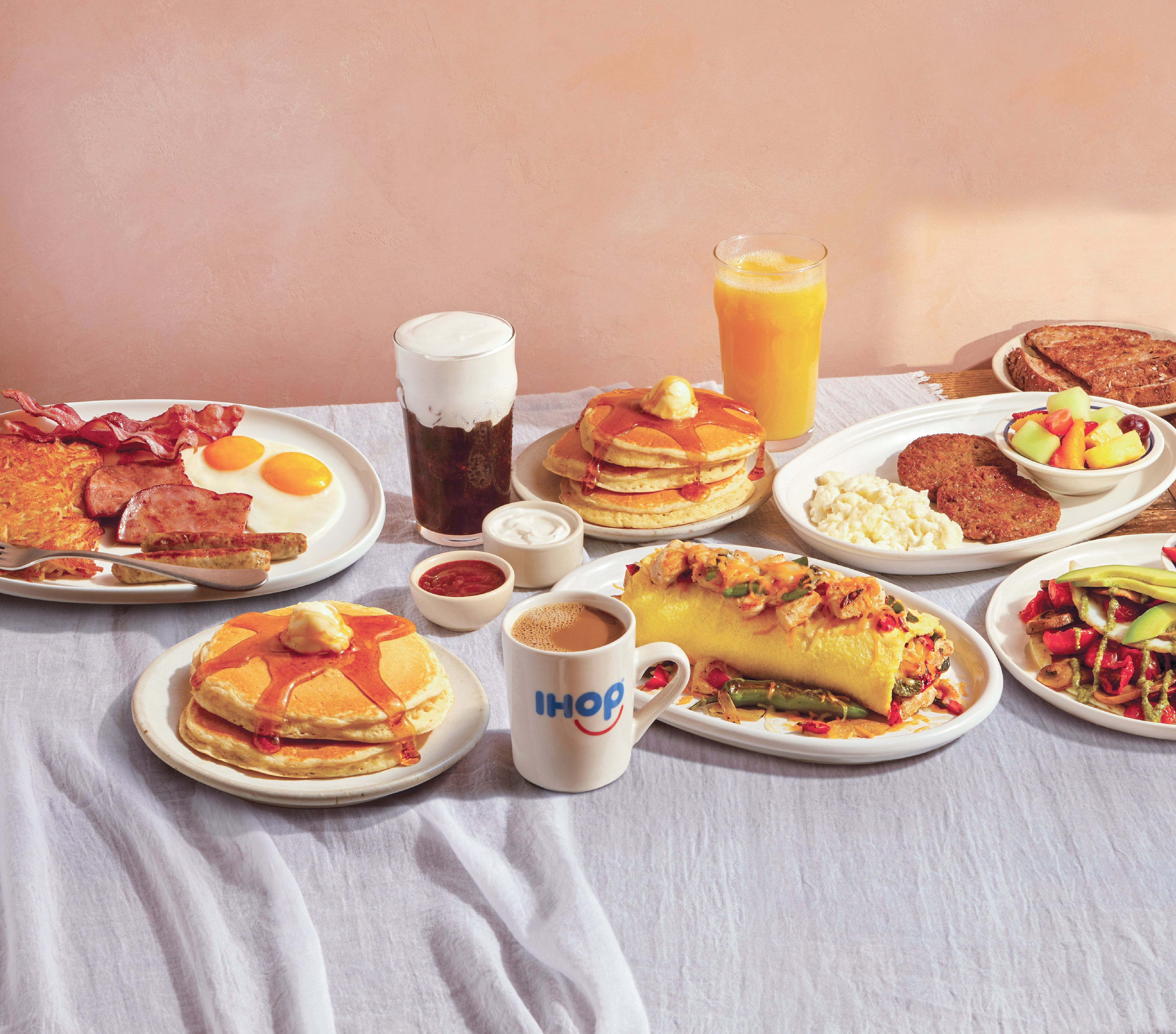 ihop impossible sausage and burger patties are part of their breakfast