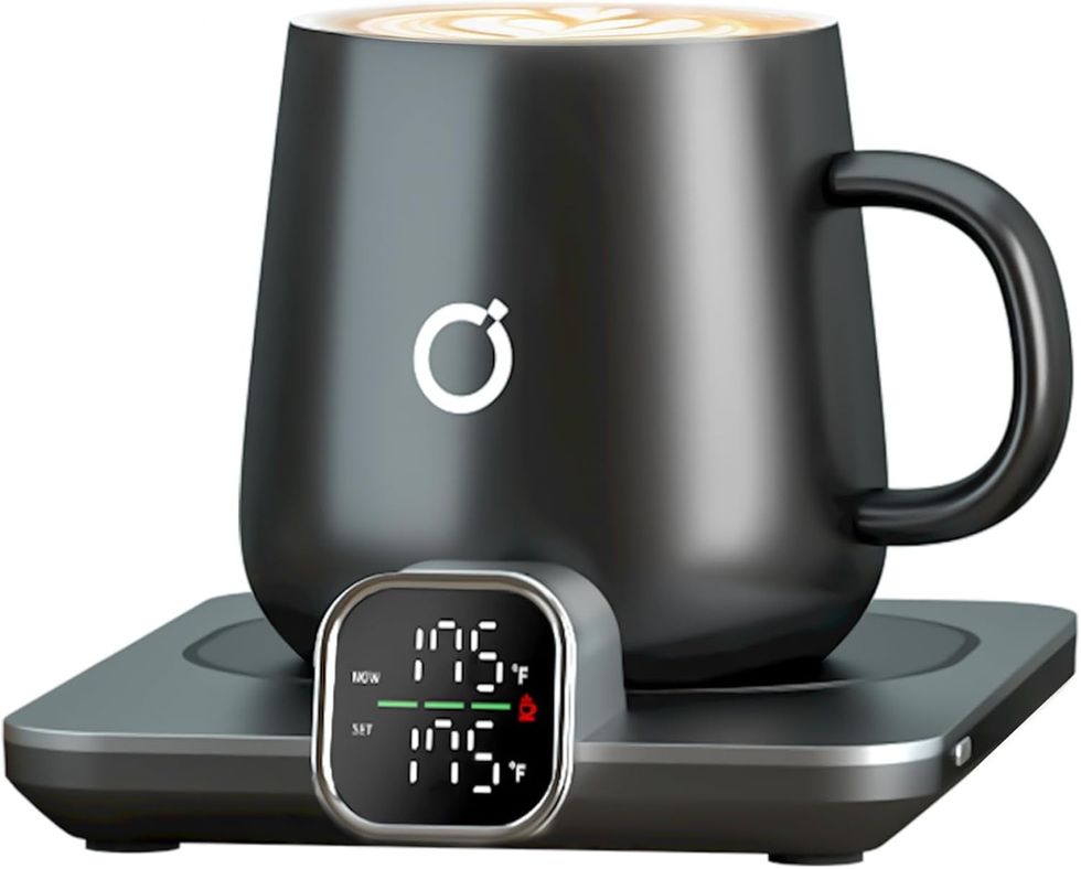 Ikago Smart Heated Coffee Mug Warmer & Mug Set
