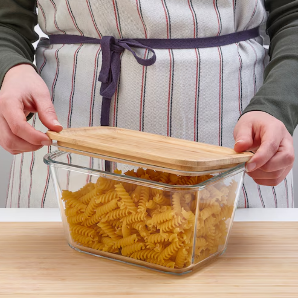 IKEA 365+ Glass Food Container + Bamboo Lid