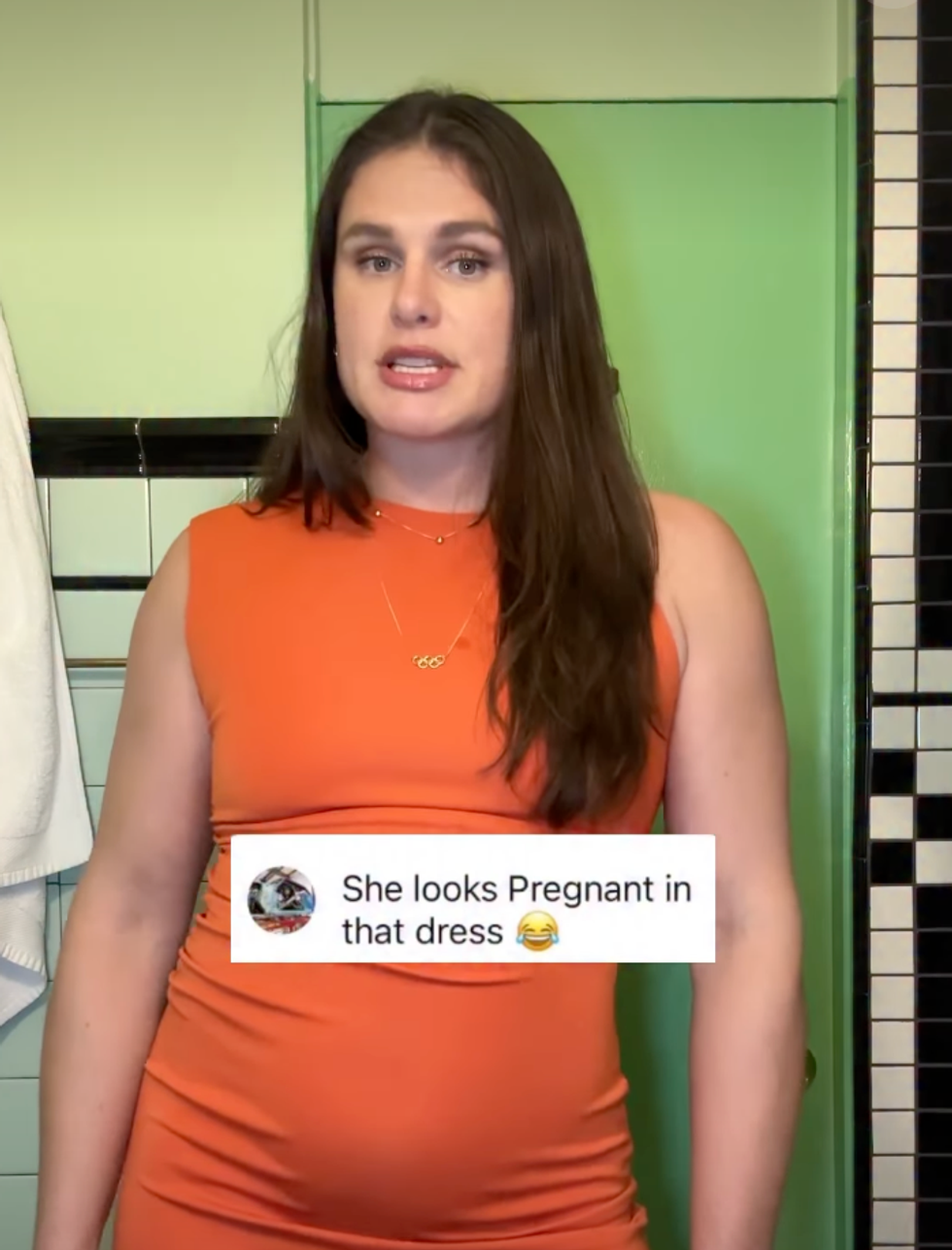ilona maher calling out body-shamer in an instagram video