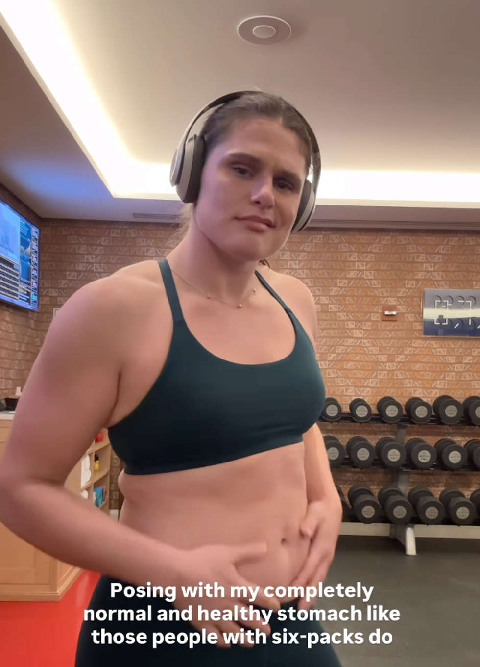 ilona maher posing in an instagram video