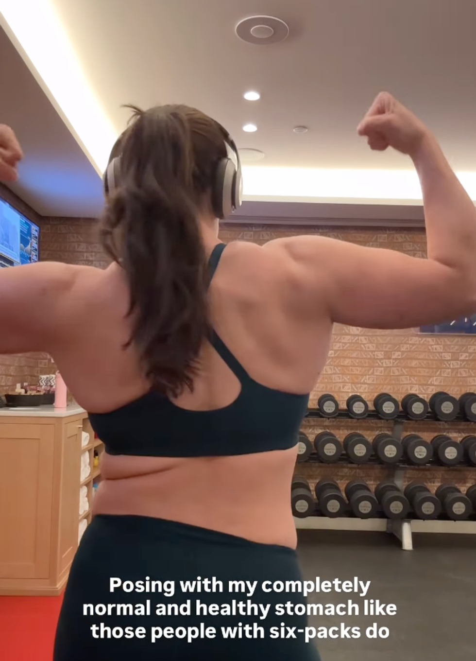 ilona maher posing in an instagram video