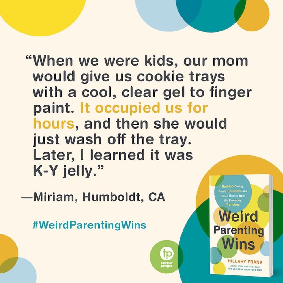 Image of Weird Parenting Win about K-Y Jelly