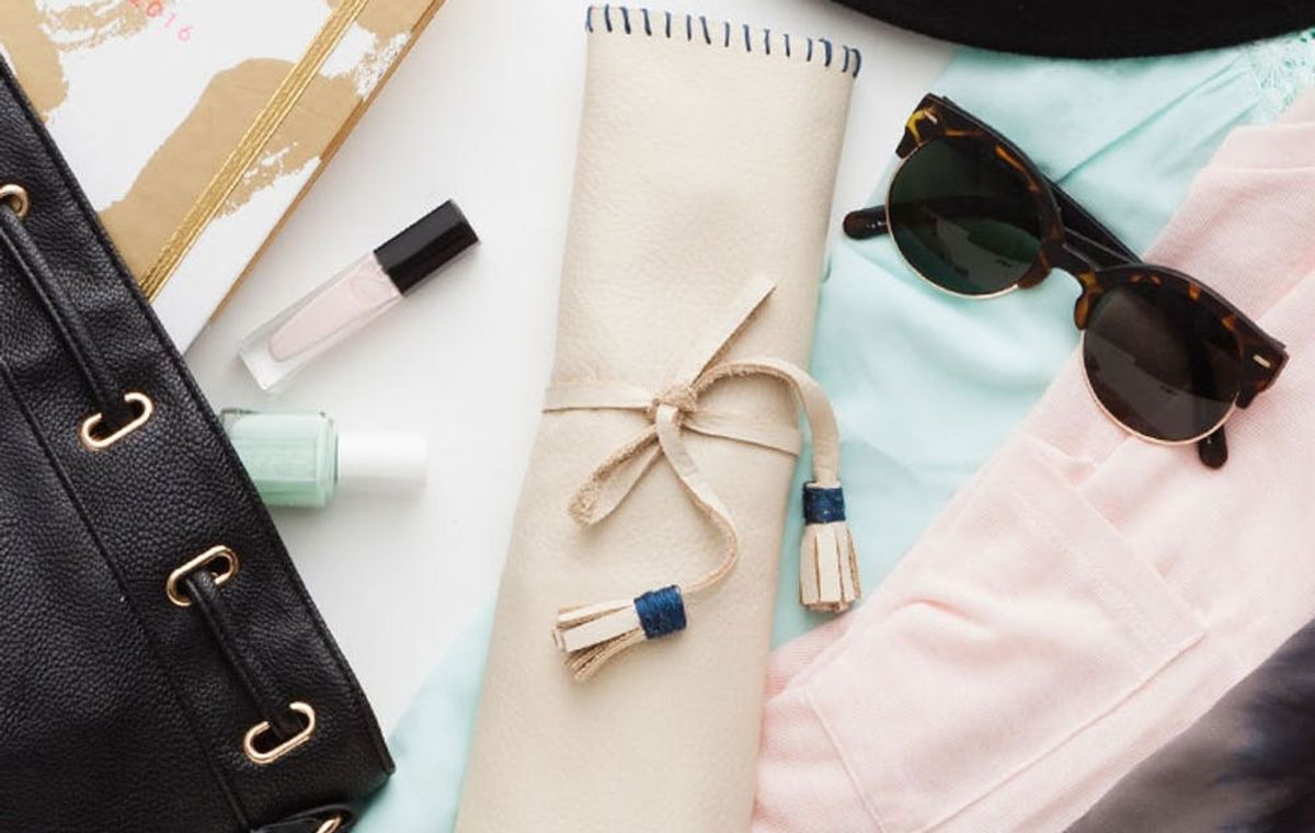 Pack All Your Favorite Pieces in This DIY Travel Jewelry Roll - Brit + Co