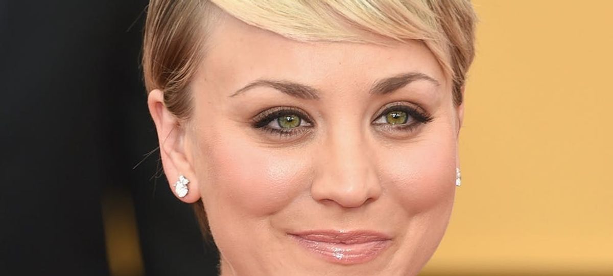 Kaley Cuoco Proves You Can Braid Your Hair Even If It’s Short - Brit + Co