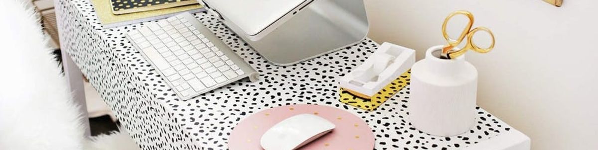 13 Kate Spade New York-Inspired Office Decor Ideas for the HBIC - Brit + Co