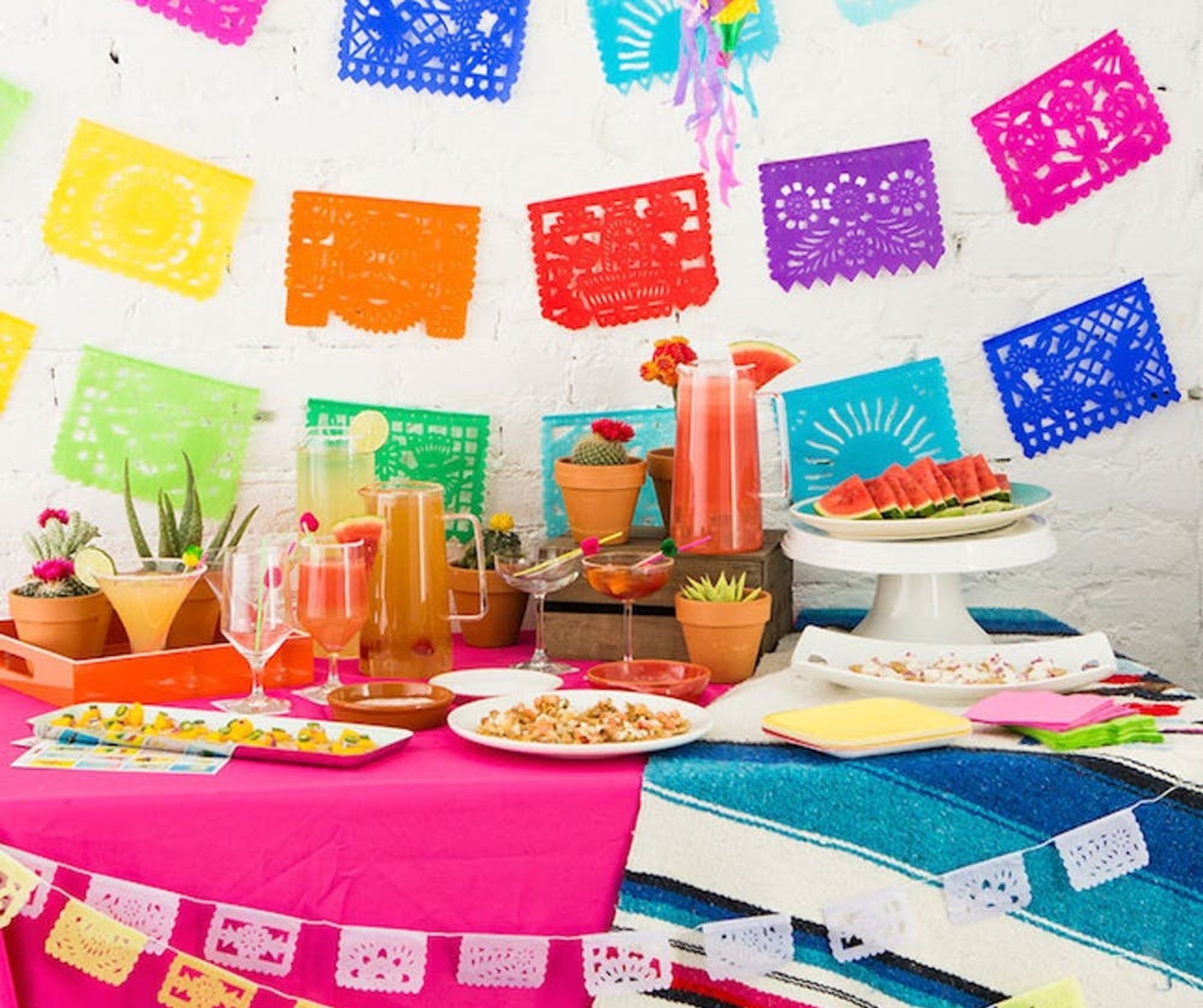 Kara's Party Ideas Tropical Palm Springs Fiesta