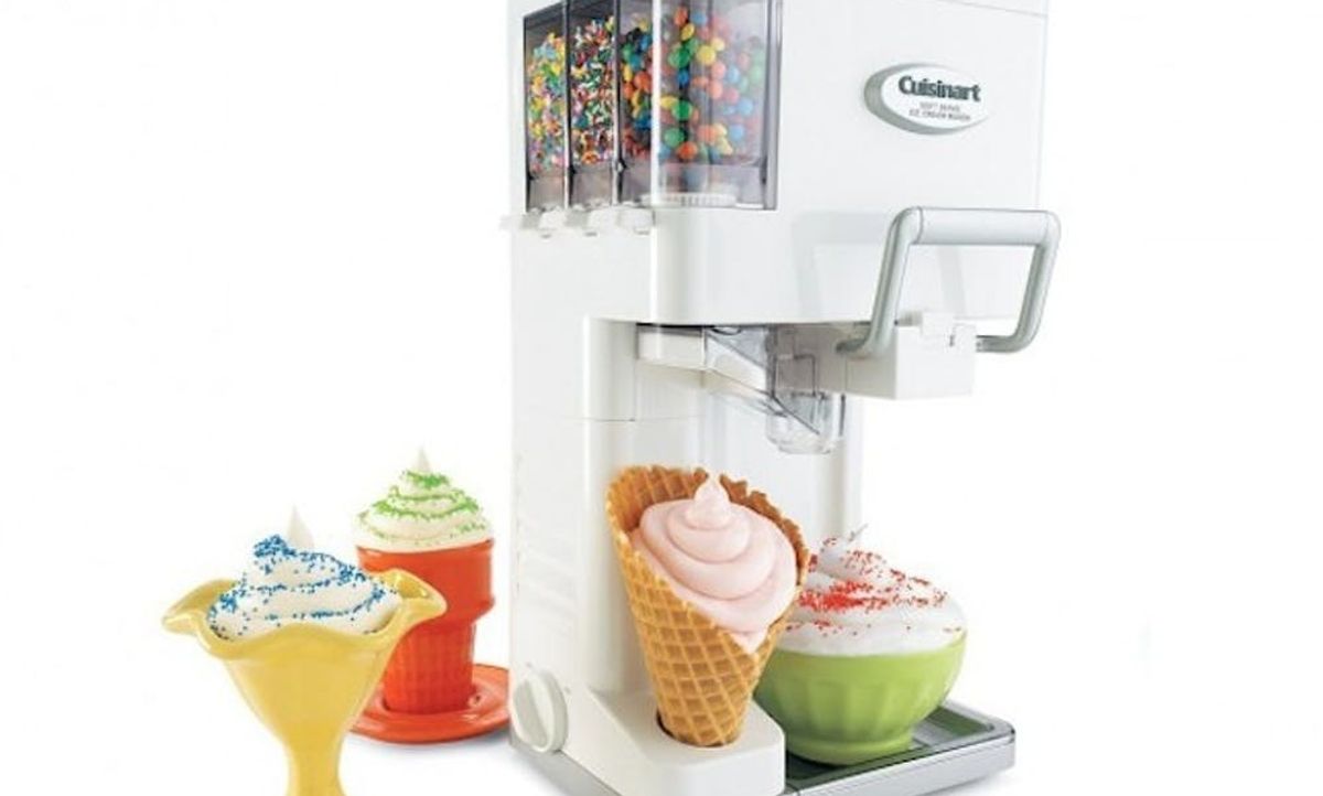 Home 1000ml Large Capacity Ice Cream Maker Party Gift for Children,  Suitable for Making Ice Cream, Sundaes, etc.
