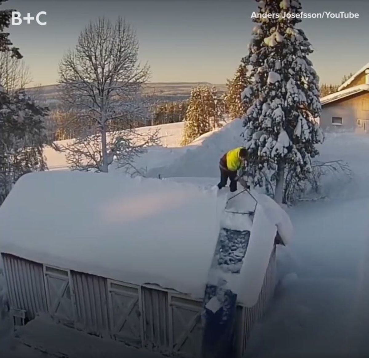 This Is the Most Satisfying Way to Remove Snow
