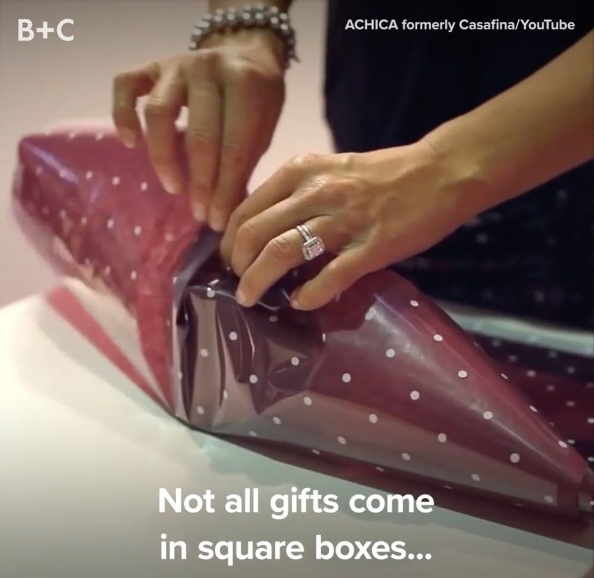 Watch These Pros Wrap Oddly Shaped Gifts Like It’s Nobody’s Business