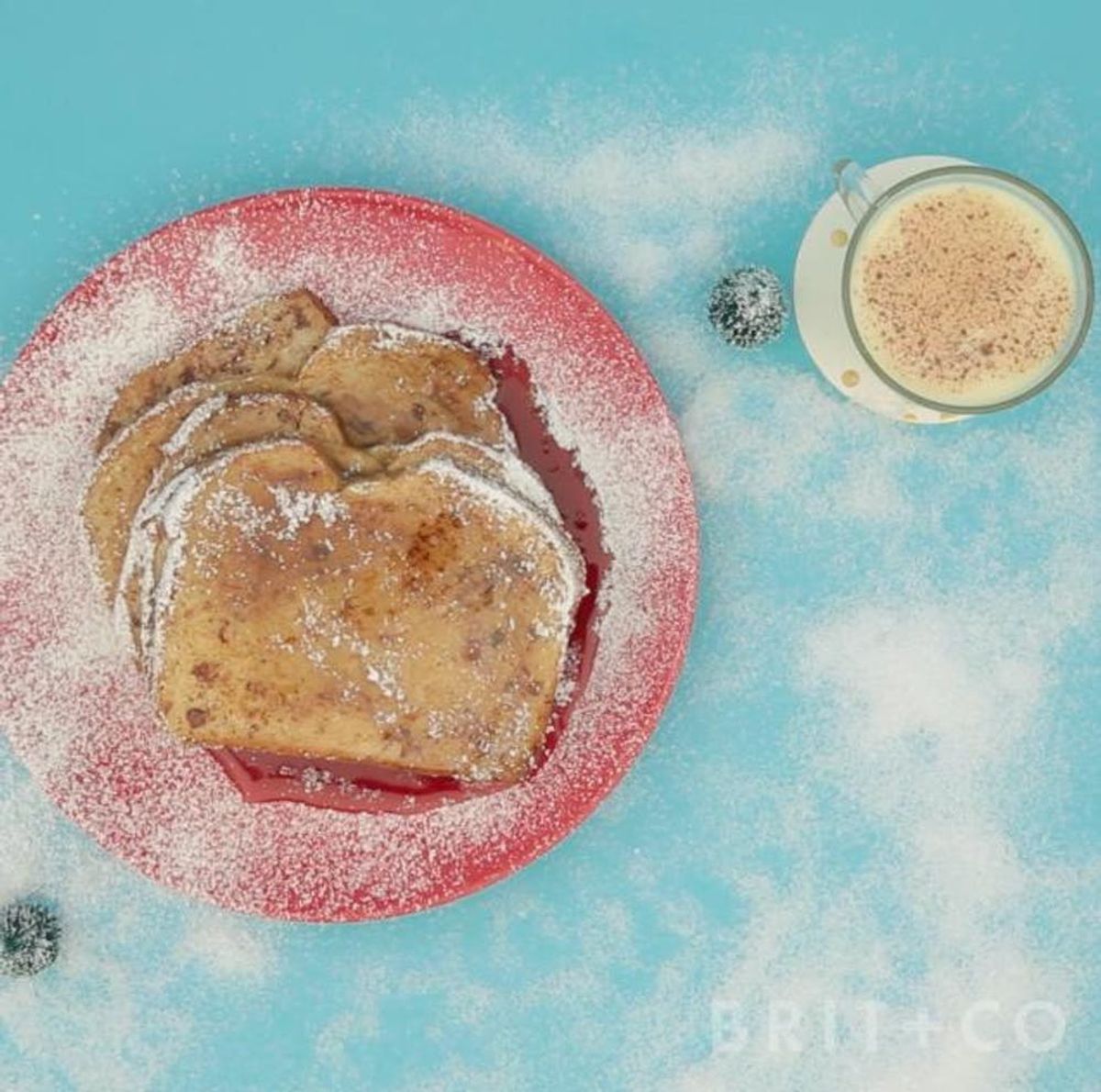 How to DIY Eggnog French Toast