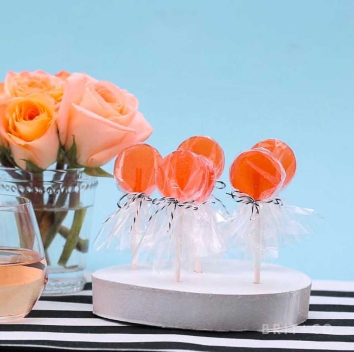 How to Make Rosé Lollipops