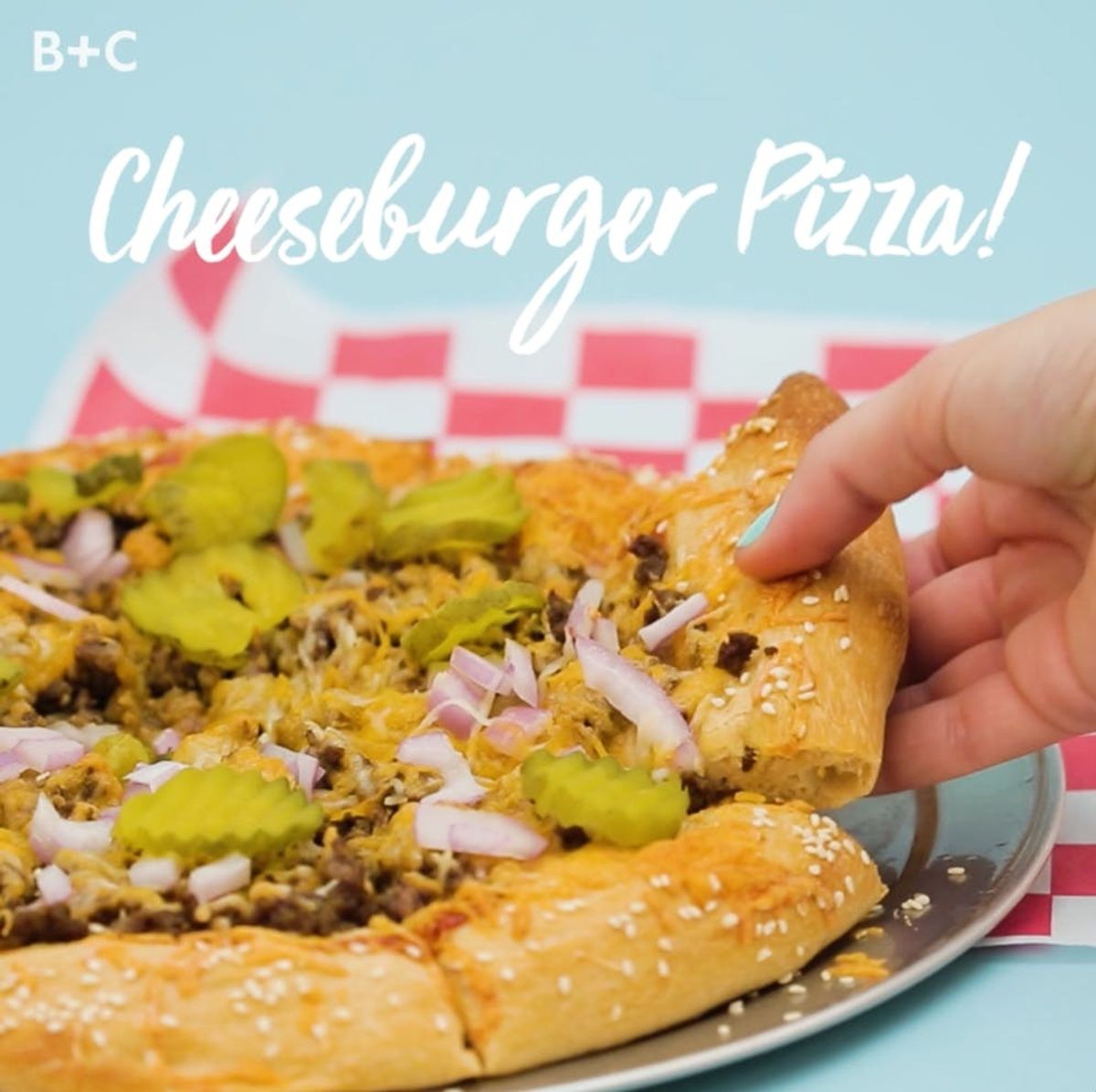 How to Make Cheeseburger Pizza