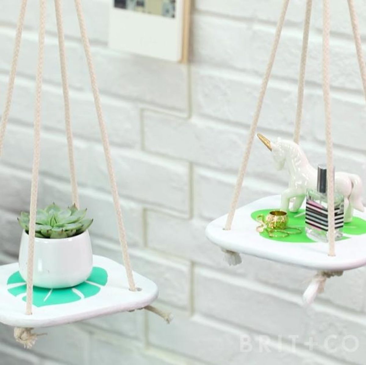 How to Make Mini Floating Shelves