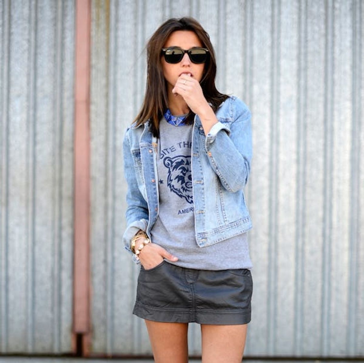 19 New Ways to Style a Denim Jacket