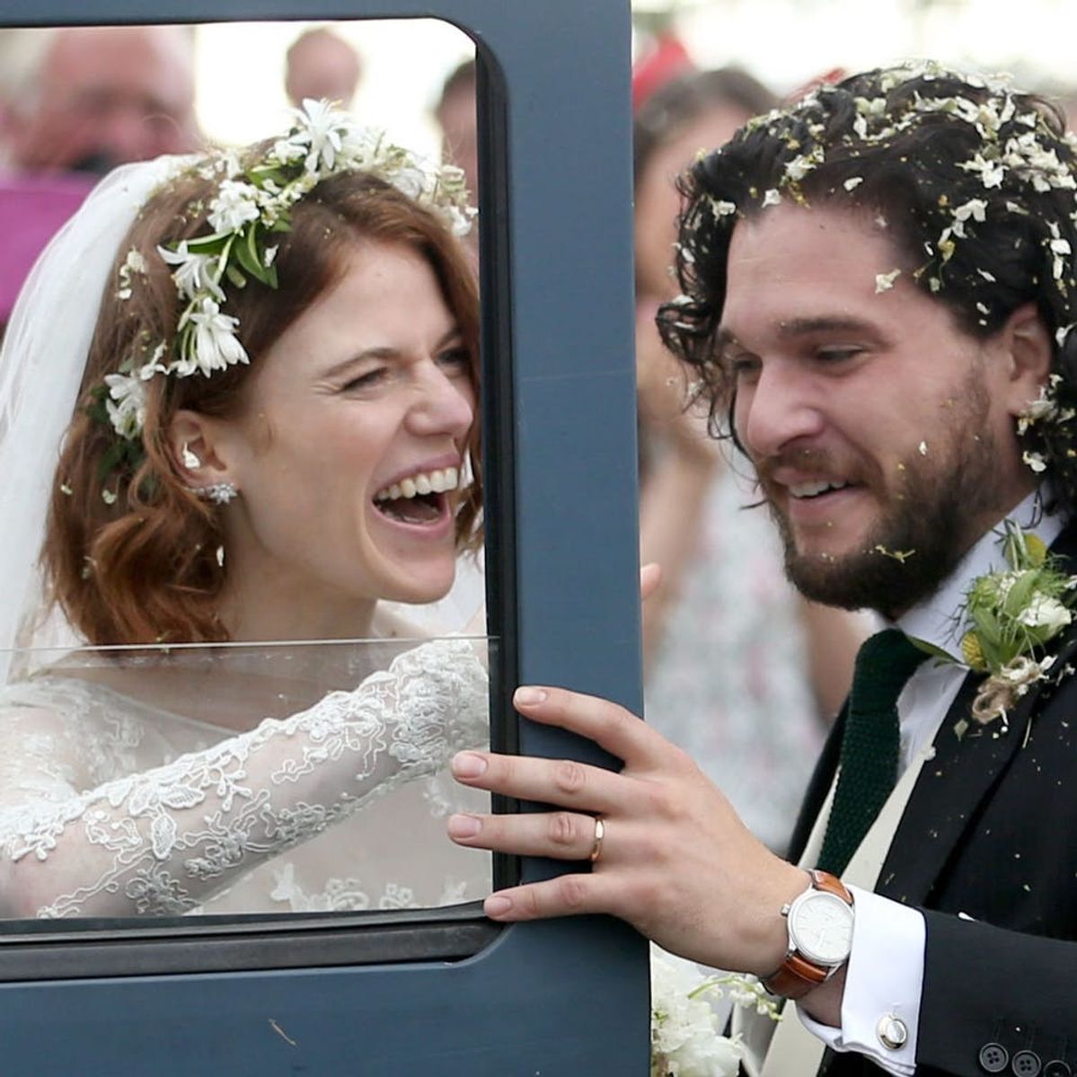 Rose Leslie and Kit Harington Tie the Knot in a Swoon-Worthy Scottish Ceremony: See Her Gorgeous Dress!
