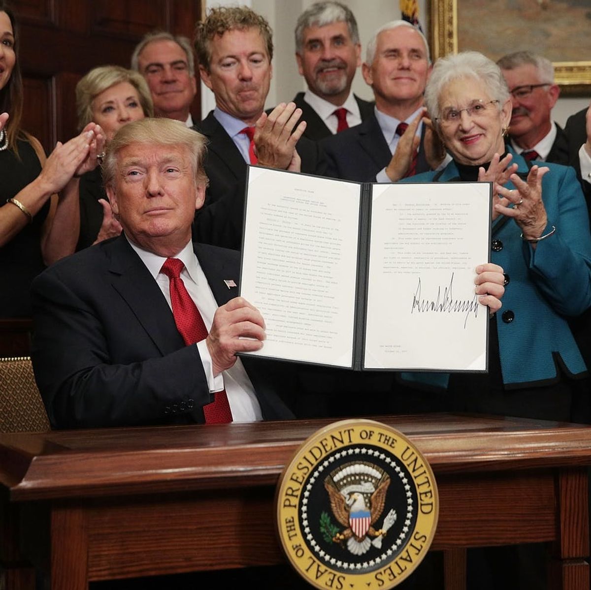 President Trump Just Became the 1st Sitting President to Address This Controversial Conference