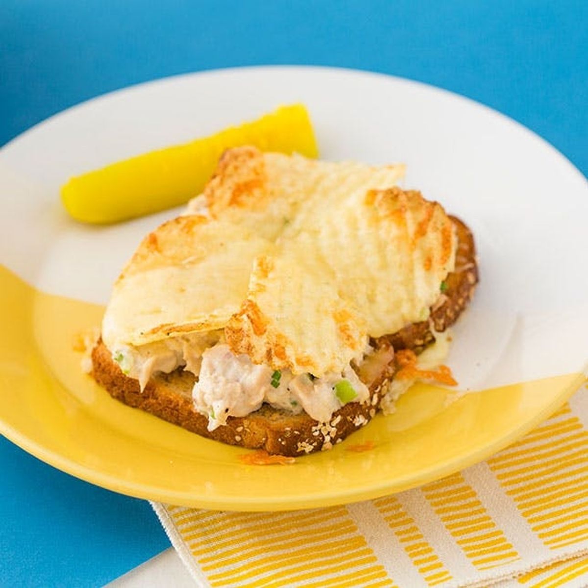 How to Make the Ultimate OpenFaced Tuna Melt Brit + Co