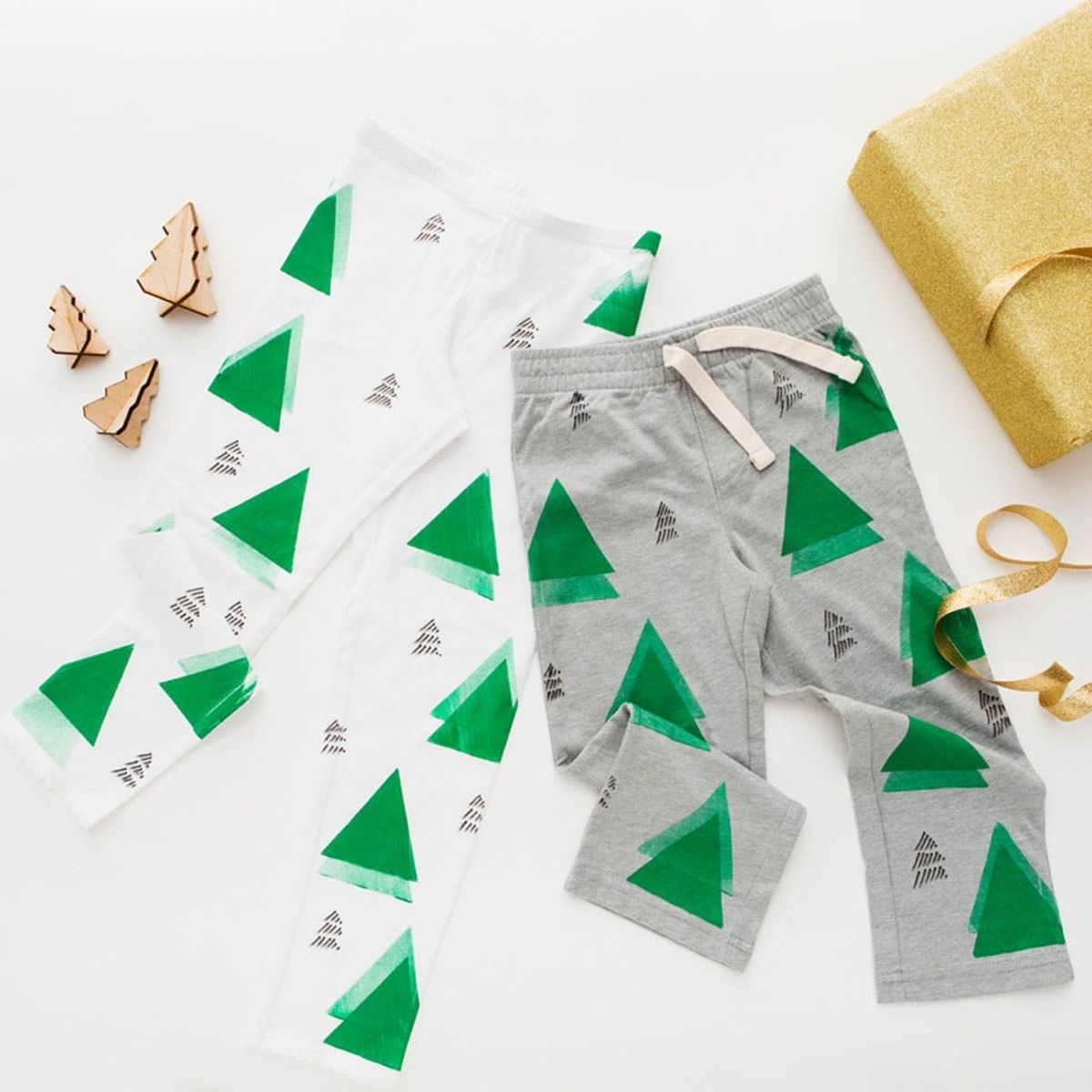 Make These Adorable Holiday Leggings for Your Kids