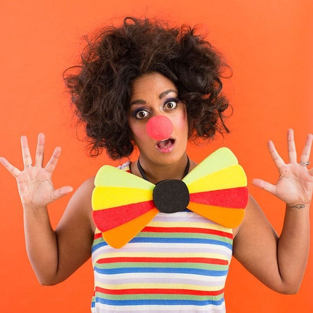 How to Make a Clown Halloween Costume That Is Not Terrifying Brit + Co