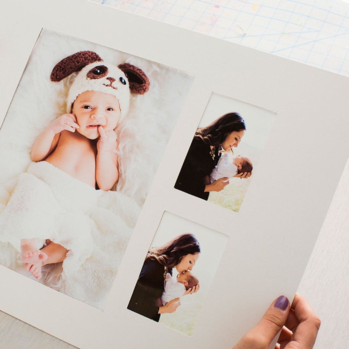 9 Baby Photo Ideas How To Frame Those One Of A Kind Moments Brit Co