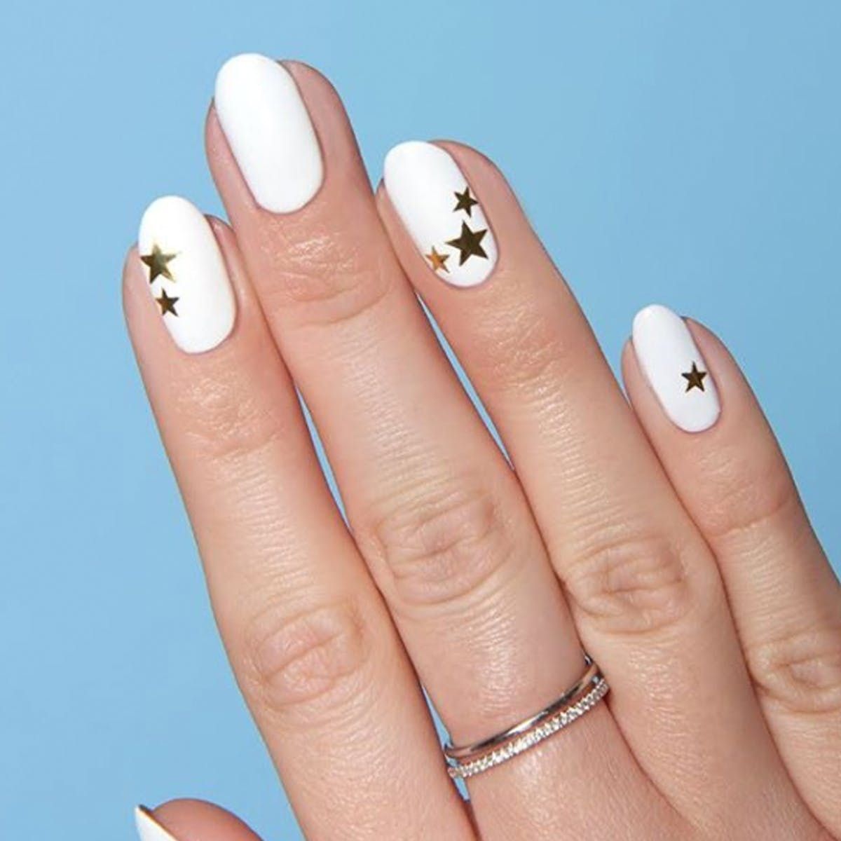 These Starry Manicures Will Light Up Your Nails