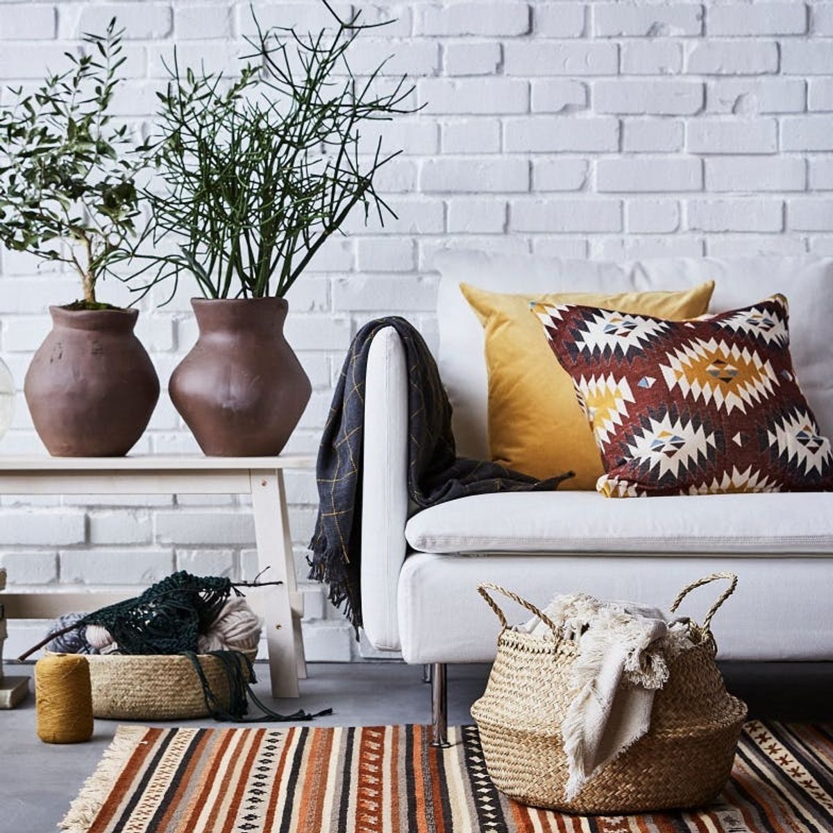 Sneak Peek! IKEA's 2019 Catalog Is a Rattan, Textile, and Wood-Filled Dream