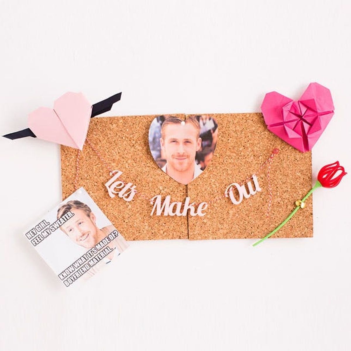 How to Make V-Day Cards That Double as Garland (+ Free Printables!)