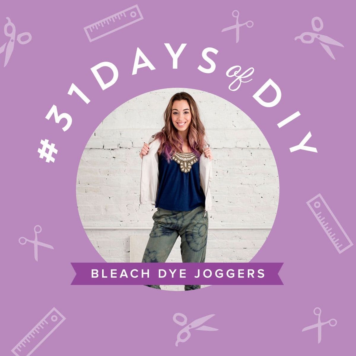 Athleisure Anyone? Use Bleach to Personalize Your Joggers