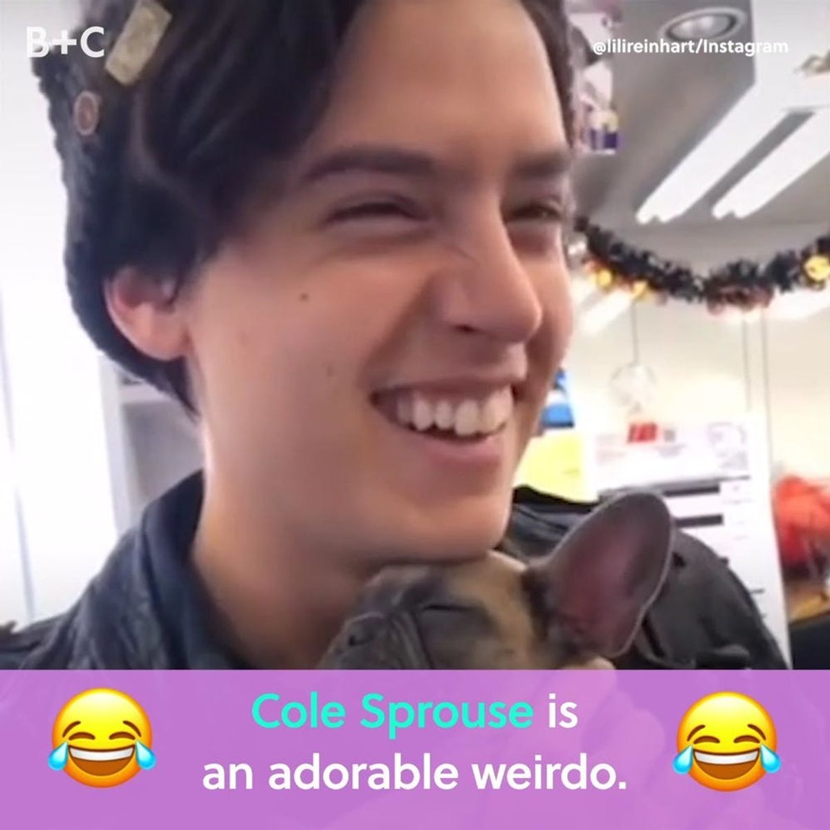 Cole Sprouse Is an Adorable Weirdo