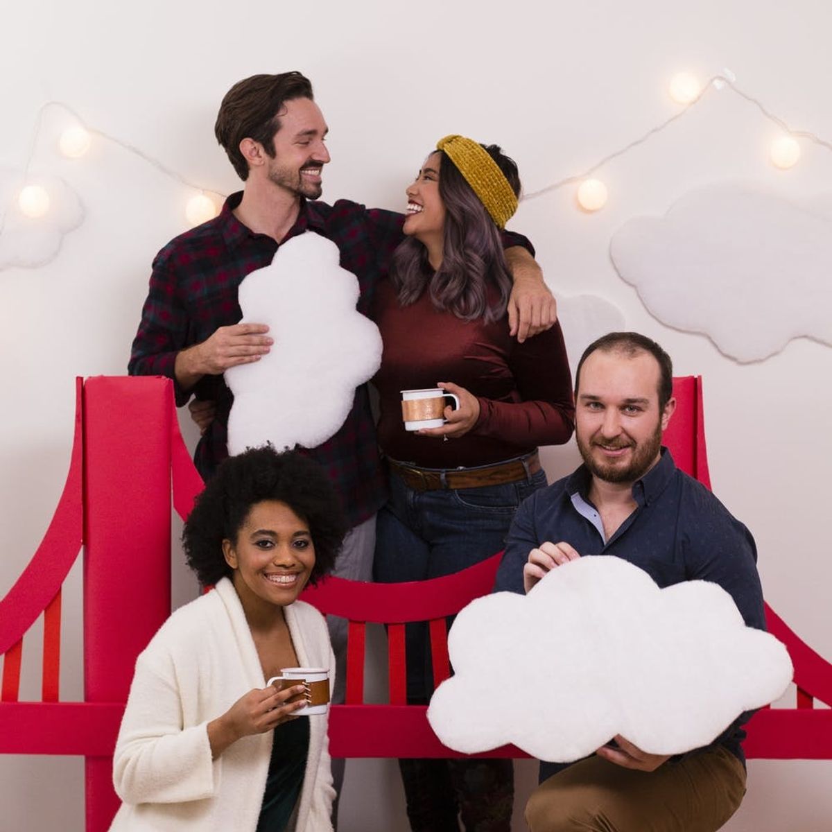 Got Long-Distance Family? This Holiday Photo Booth Idea is Calling Your Name