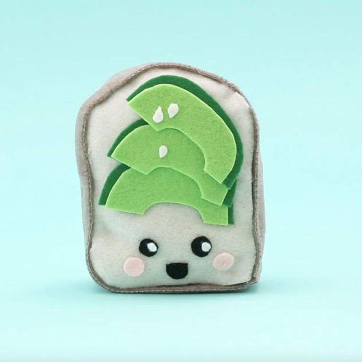 How to Make an Avocado Toast Plushie