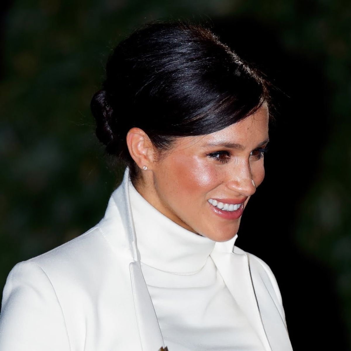 Meghan Markle’s Latest Hairstyle Is All About ’60s Volume and a Side-Swept Part