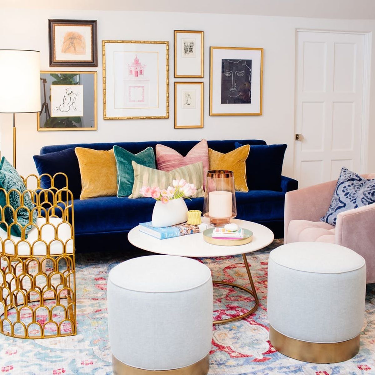 Tiffani Thiessen’s Home Office Makeover Checks Off Every Major Decor Trend