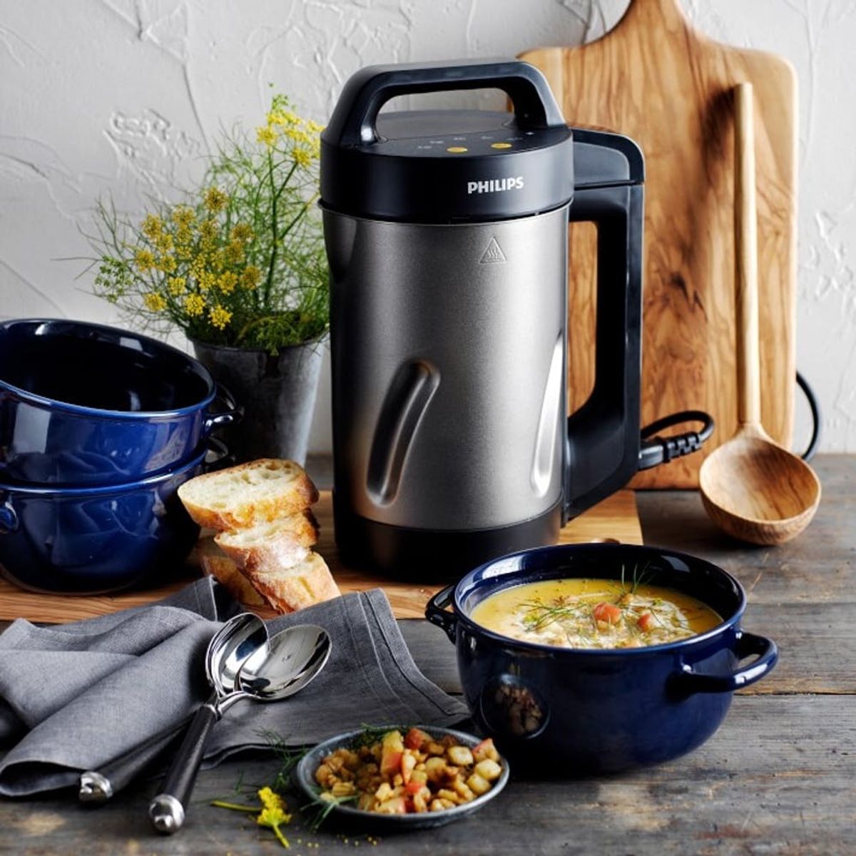 Revolutionize Your Kitchen with This Electric Soup Maker! Brit + Co