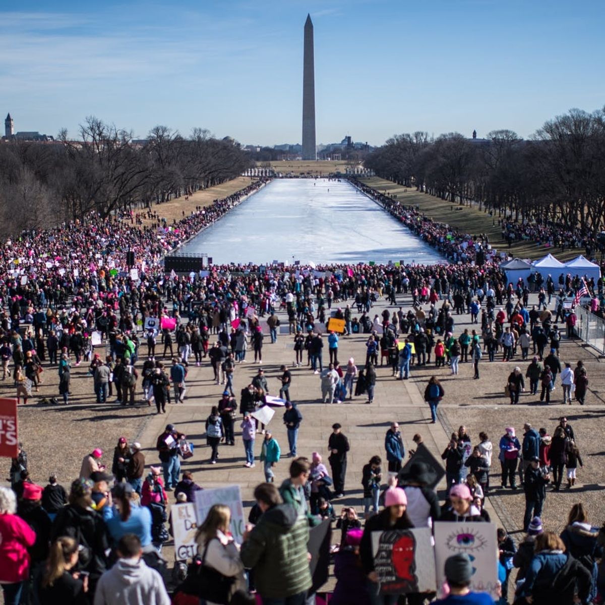 12 Incredibly Powerful Images from 2018 Women’s Marches Around the World