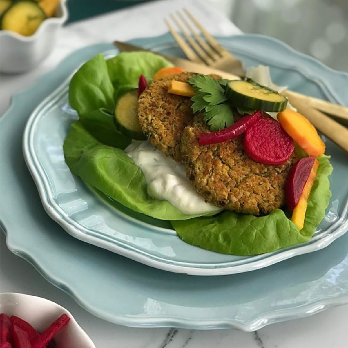 Quick & Easy OvenFried Falafels Recipe! Brit + Co