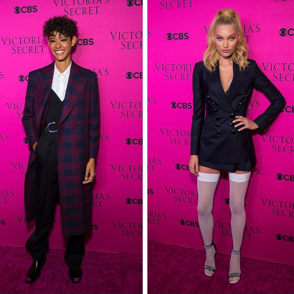 So Many Angels Wore This Trend to the Victoria’s Secret Fashion Show Viewing Party